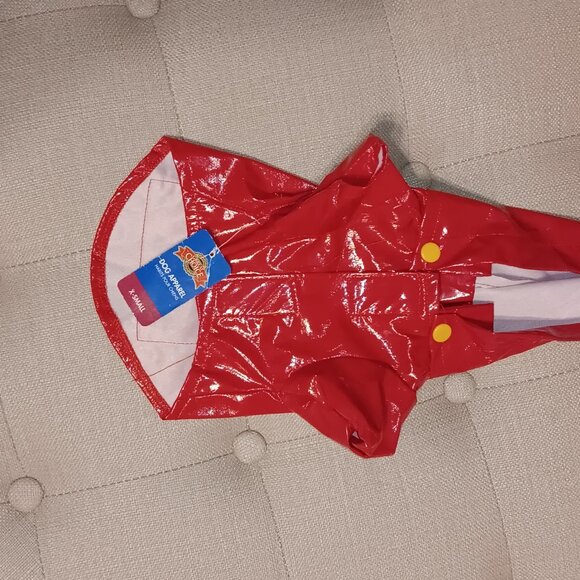 X Small Dog Rain Jacket / Dog Apparel - Picture 2 of 3
